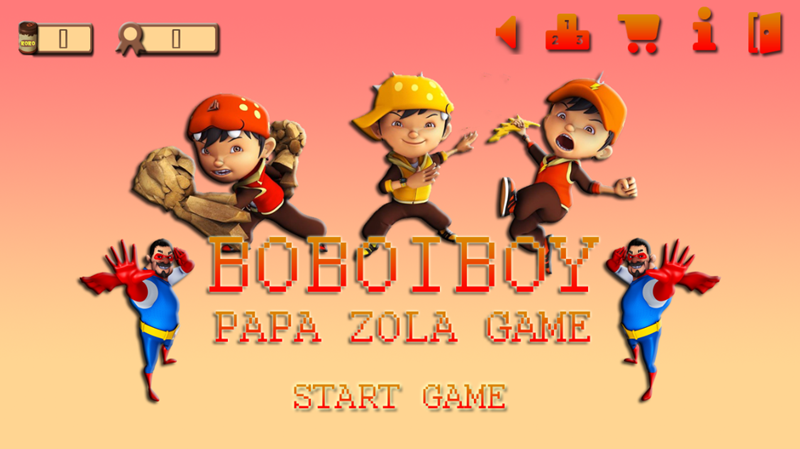 Boboiboy Papa Zola Game APK
