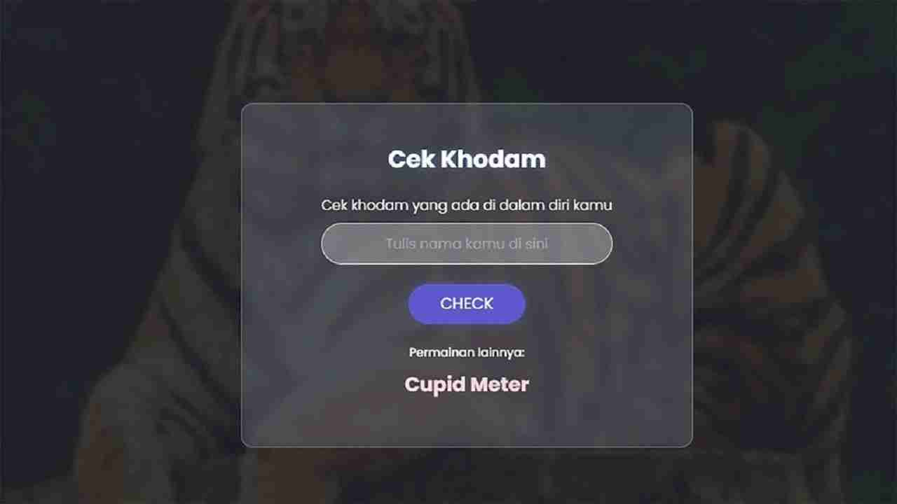 Cek Khodam APK