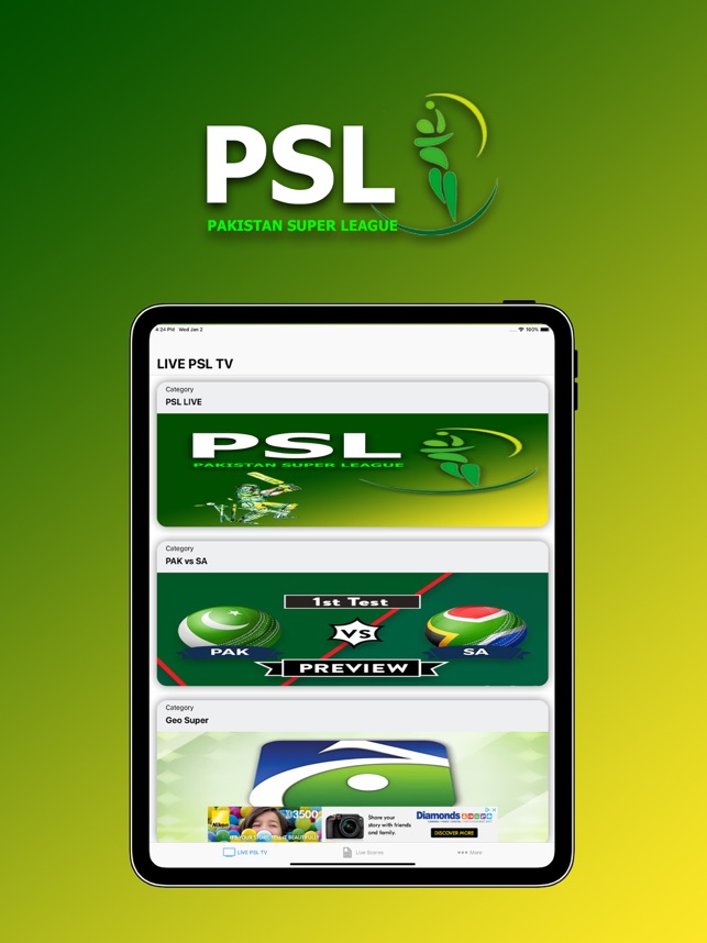 Live PSL TV APK