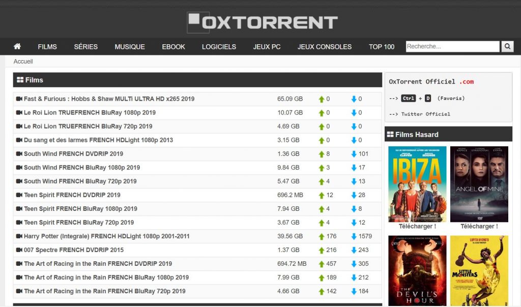 Oxtorrent APK Download