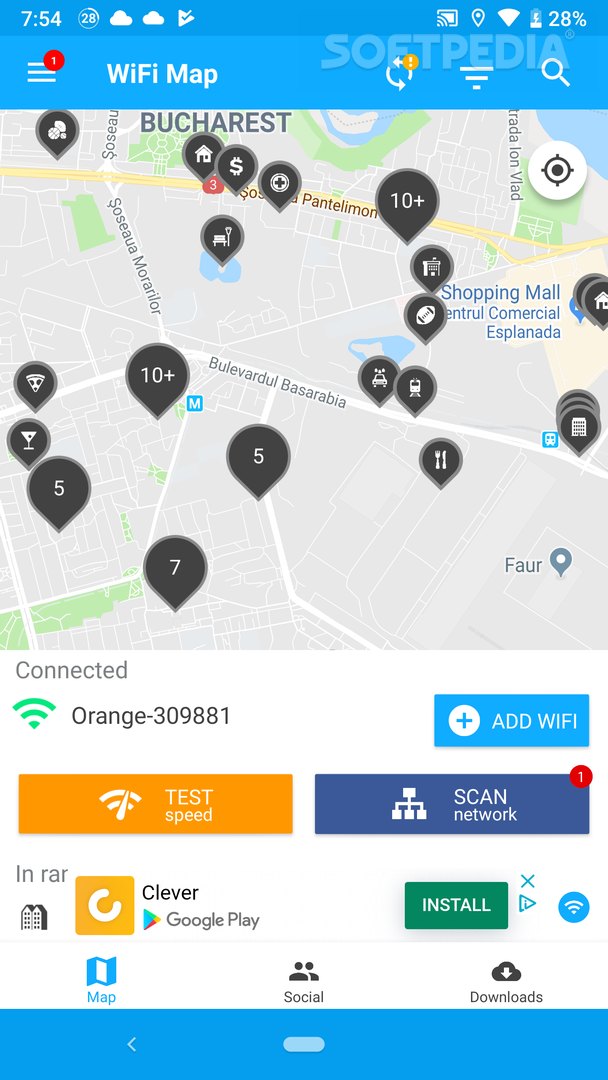 Wifipass Map APK